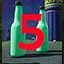 Find beer bottle level 5 icon
