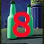 Find beer bottle level 8 icon