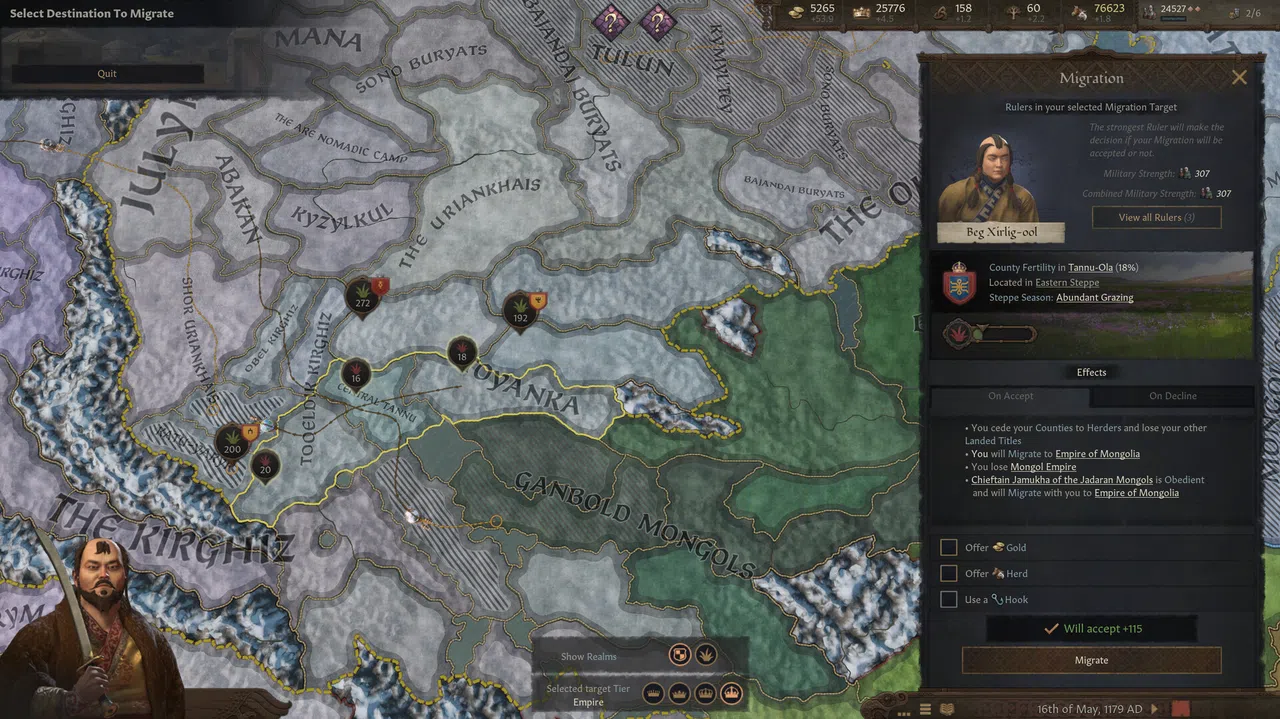 Crusader Kings III: Khans of the Steppe Screenshot 3