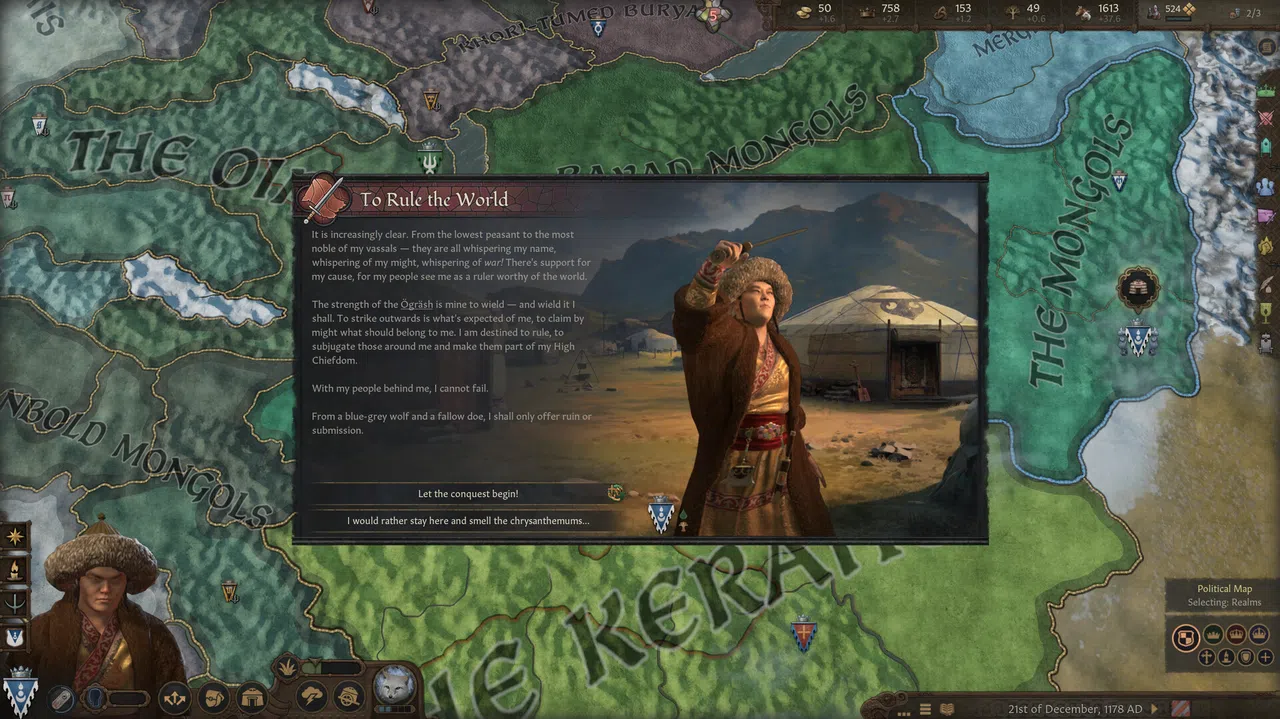 Crusader Kings III: Khans of the Steppe Screenshot 1