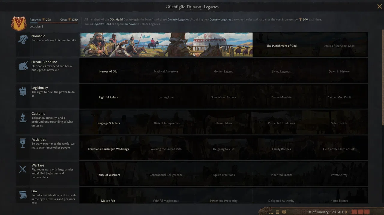 Crusader Kings III: Khans of the Steppe Screenshot 2
