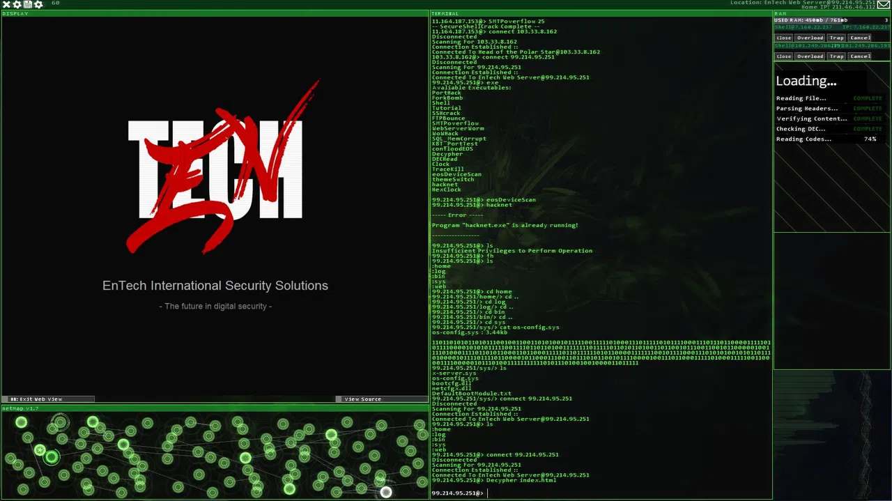 Hacknet Screenshot 3