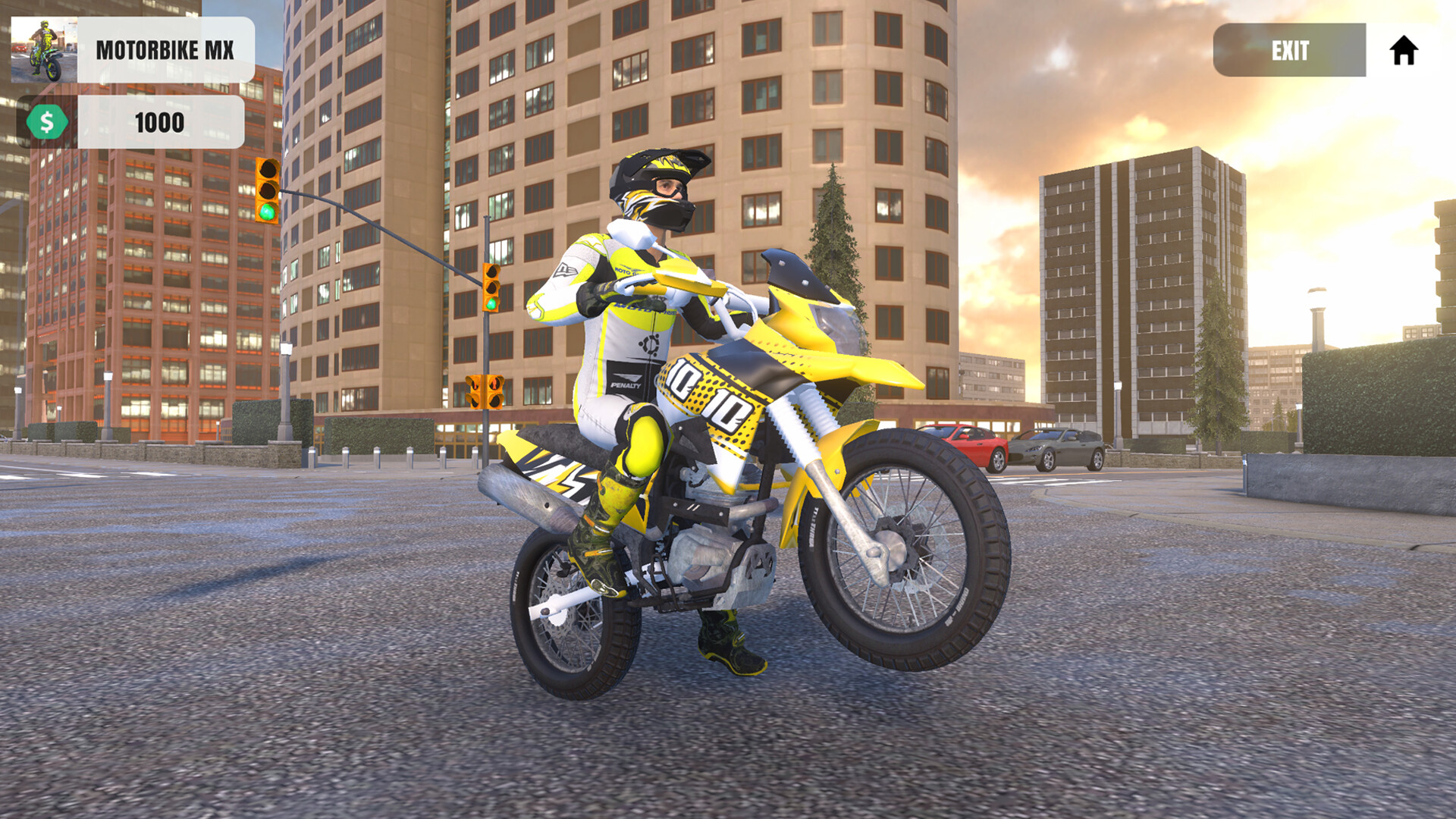 Motorbike Simulator MX Driving Screenshot 0