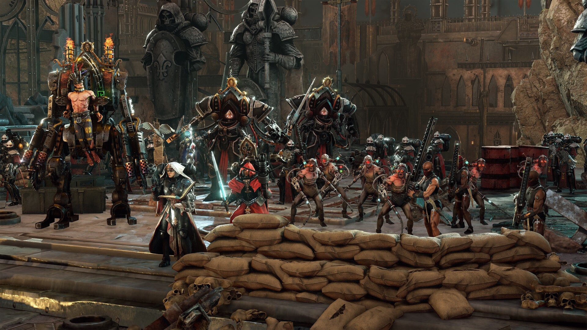 Warhammer 40,000: Battlesector - Sisters of Battle Screenshot 1