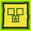 Blocky V icon