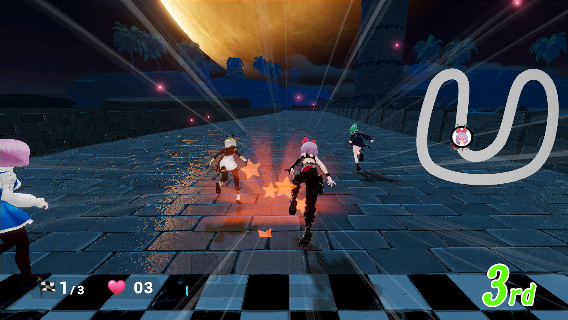 Peachy Derby Screenshot 1