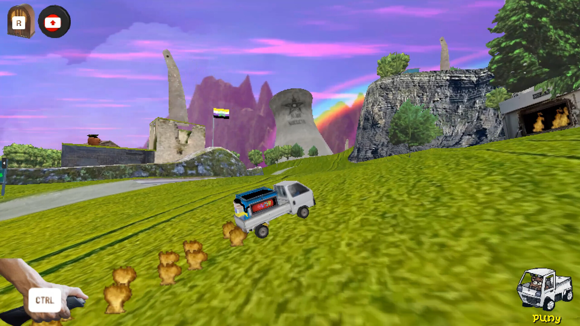 Funi Raccoon Game Screenshot 2