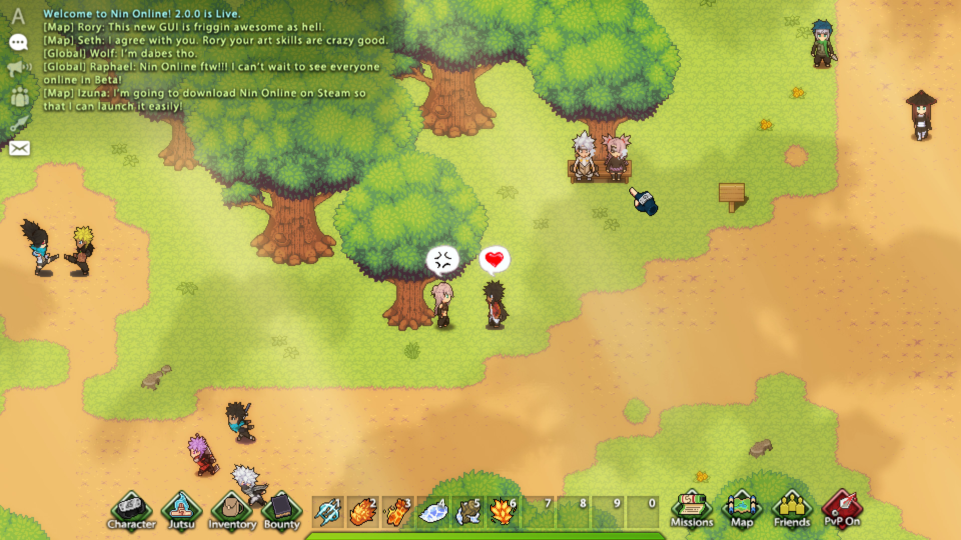 Nin Online Screenshot 0