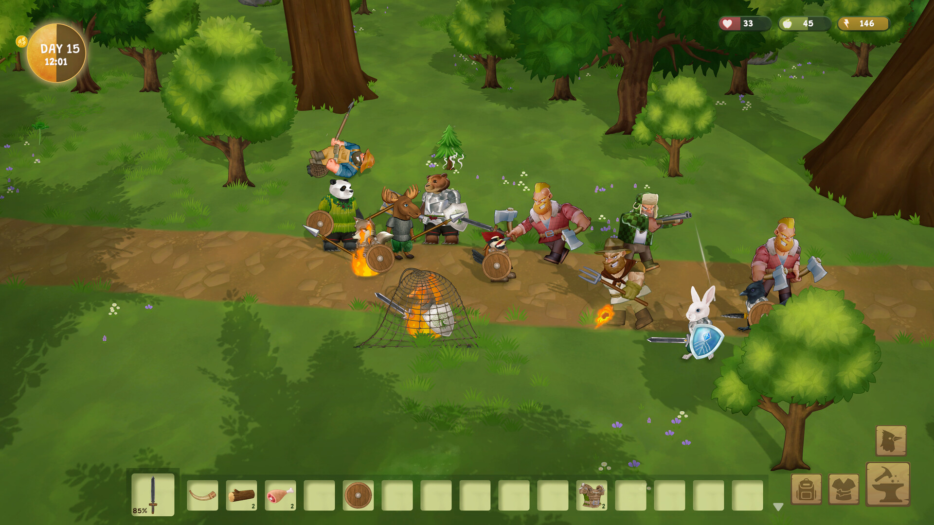 Woodland Rebels Screenshot 0