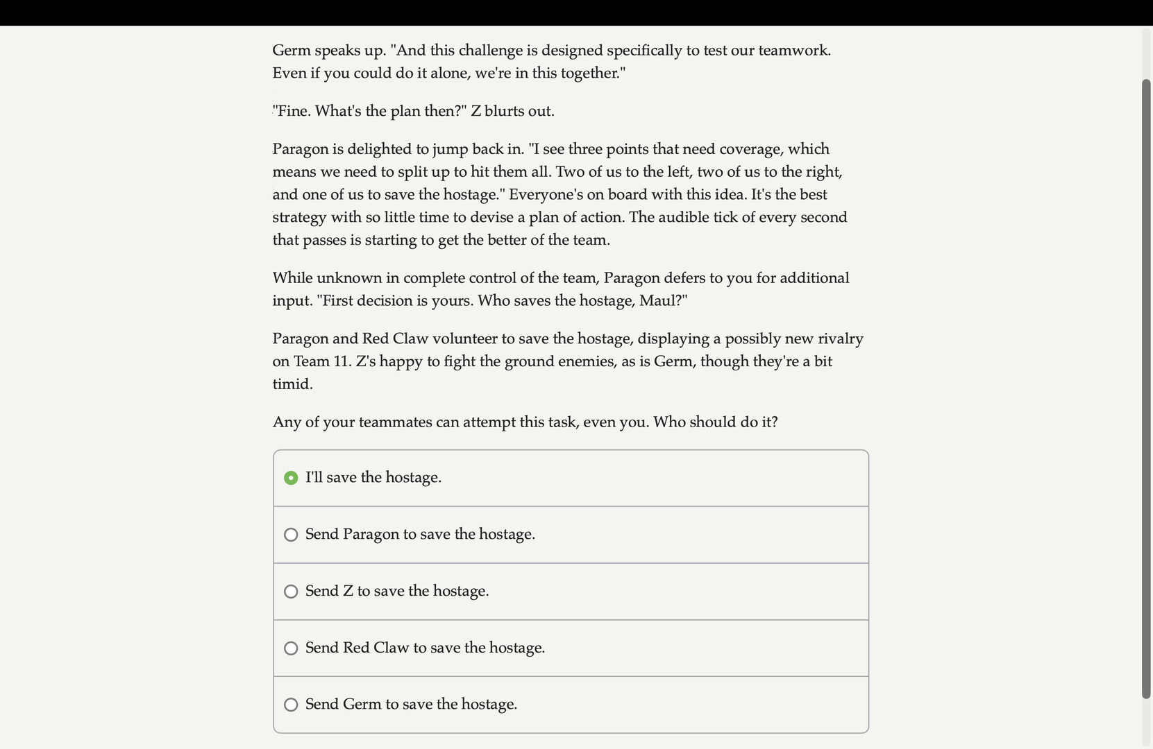 Heroes of Tomorrow: Hidden Potential Screenshot 3