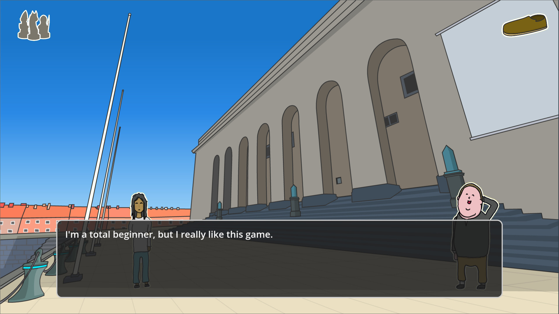 Chesto: A chess-like adventure Screenshot 1