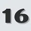 Level 16 icon