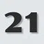 Level 21 icon