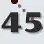 Level 45 icon