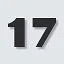 Level 17 icon
