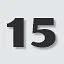 Level 15 icon
