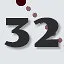 Level 32 icon