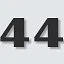 Level 44 icon