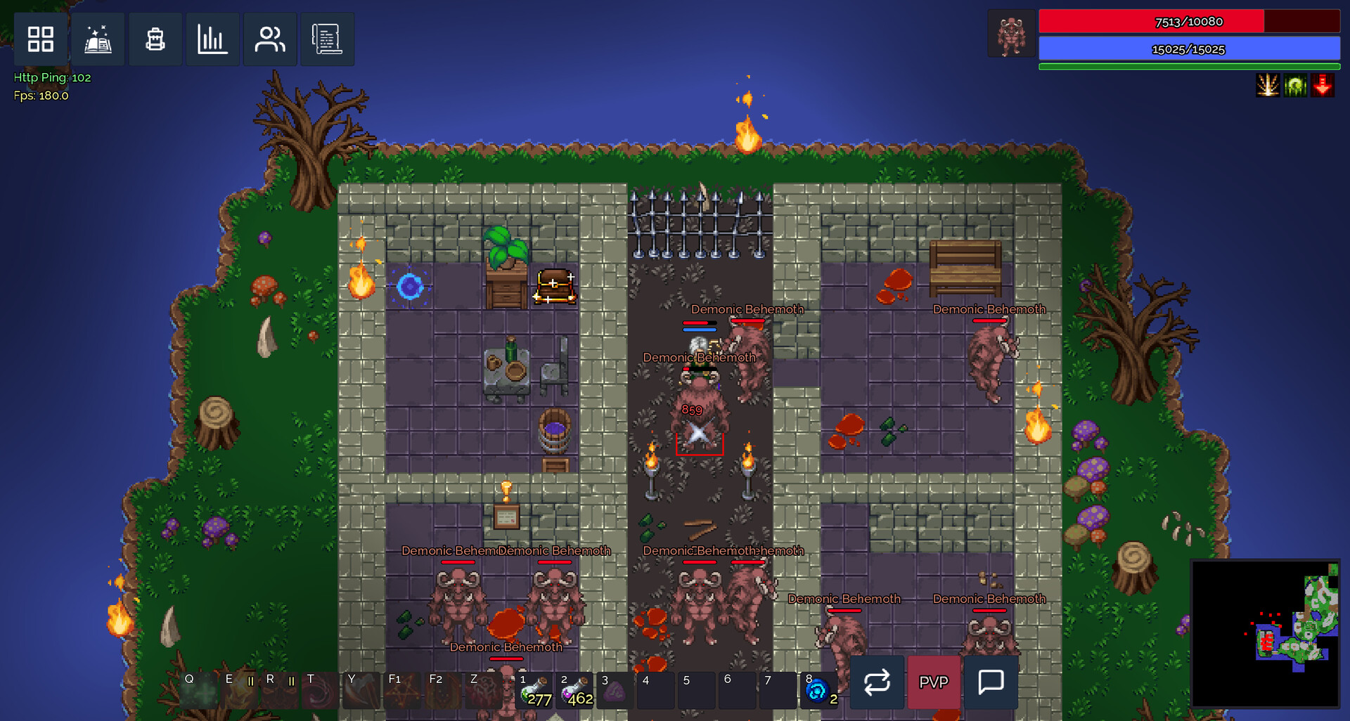 Halmgaard MMORPG Screenshot 1