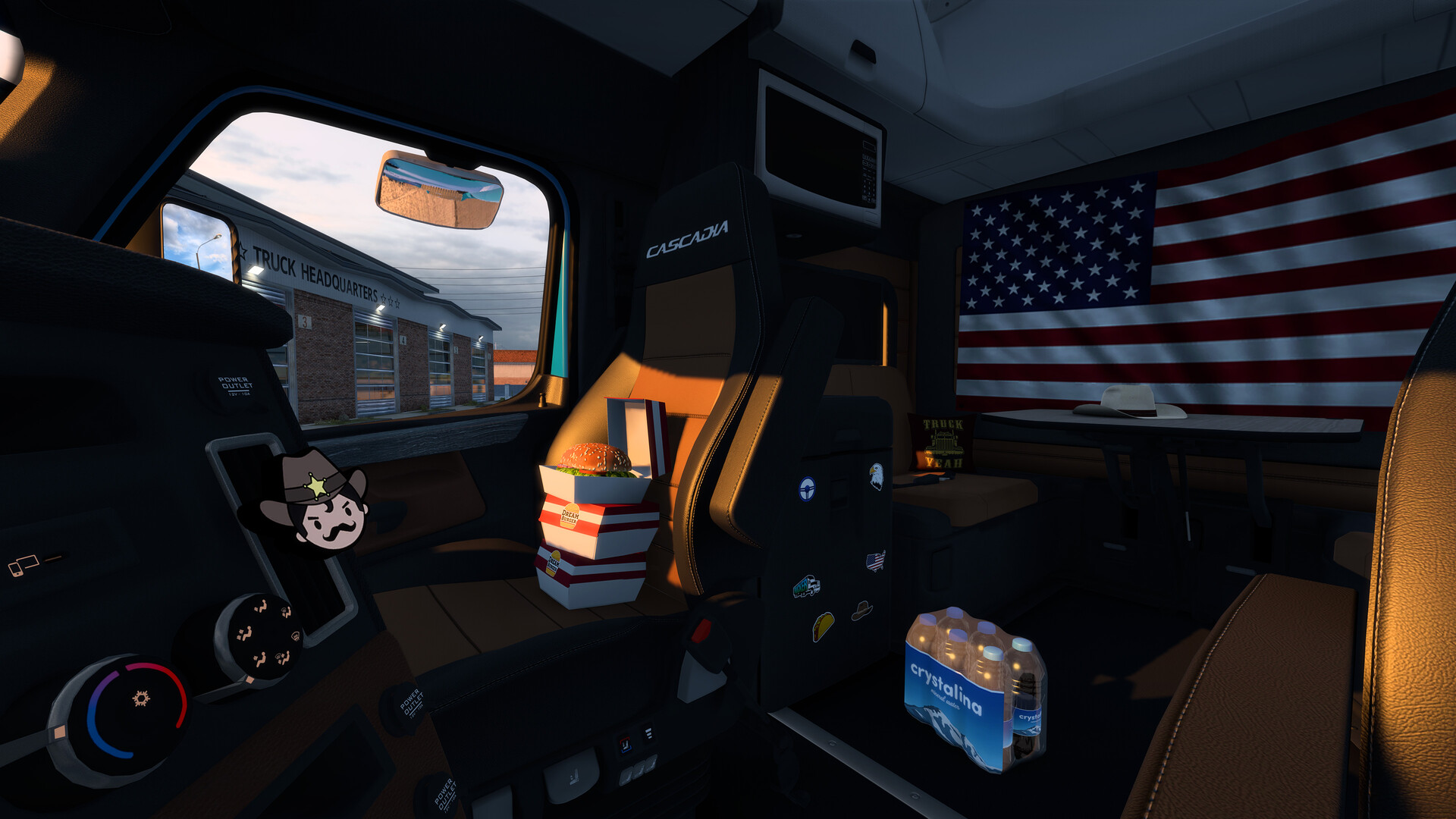 American Truck Simulator - Cabin Accessories Screenshot 1