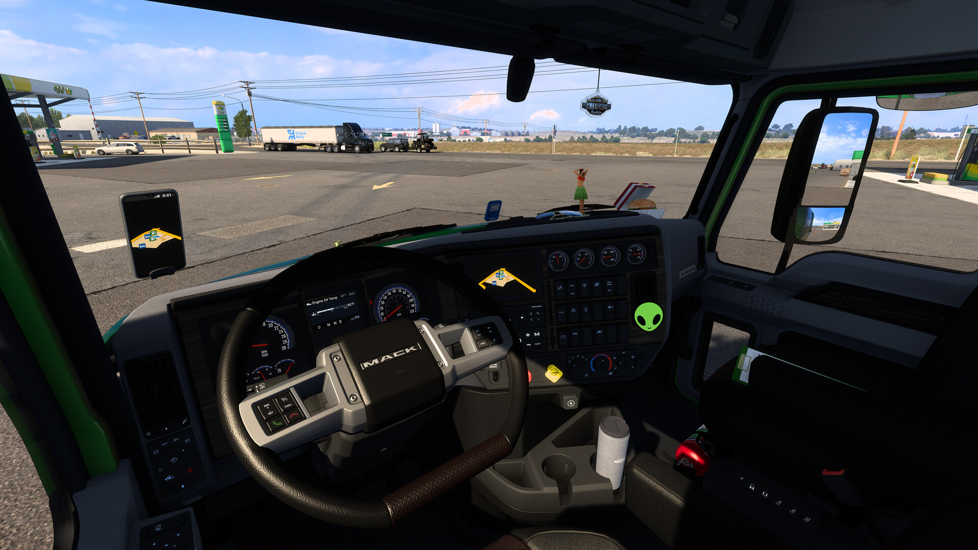 American Truck Simulator - Cabin Accessories Screenshot 6