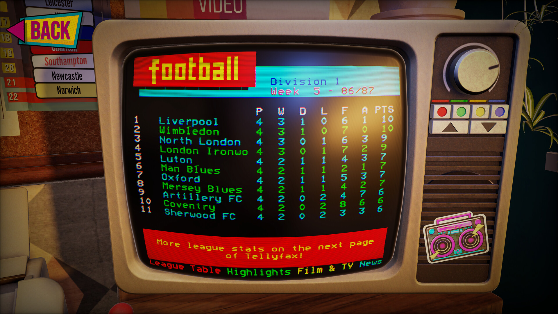 NUTMEG! A Nostalgic Deckbuilding Football Manager Screenshot 3