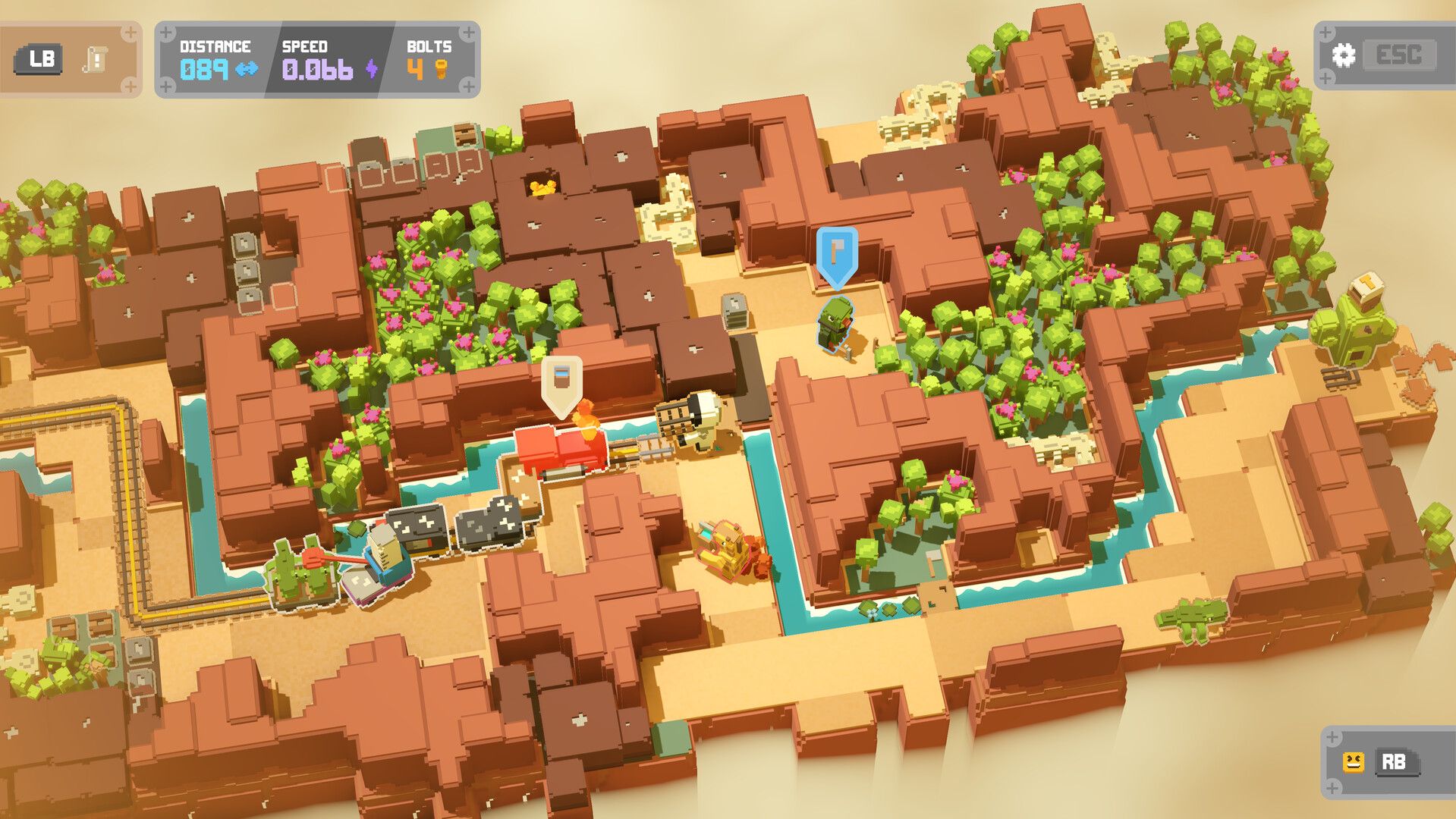 Unrailed 2: Back on Track Screenshot 1