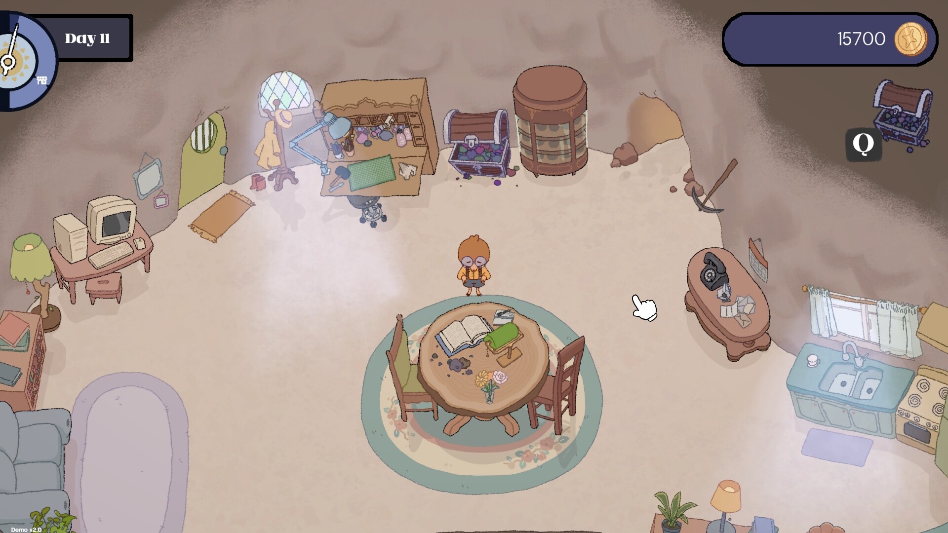 Gemporium: A Cute Mining Sim Screenshot 0