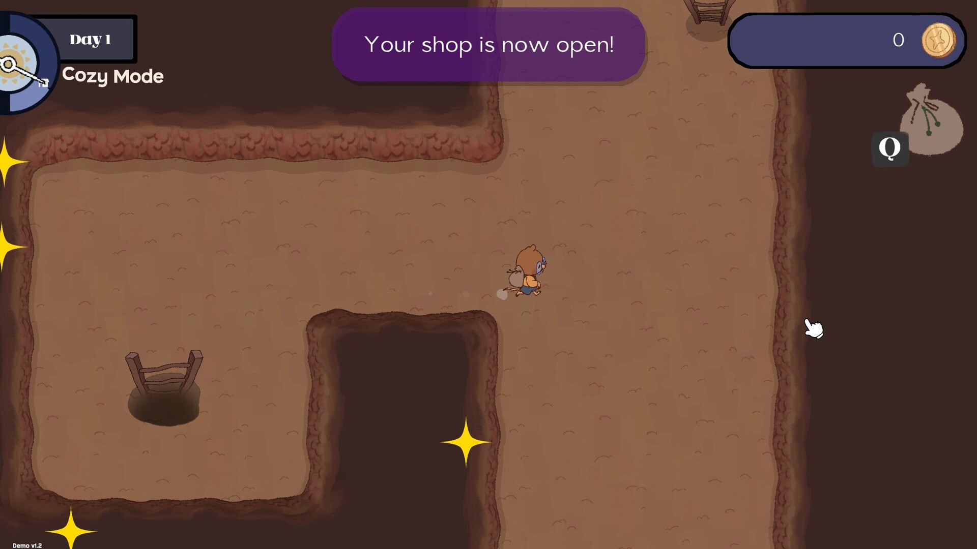 Gemporium: A Cute Mining Sim Screenshot 2