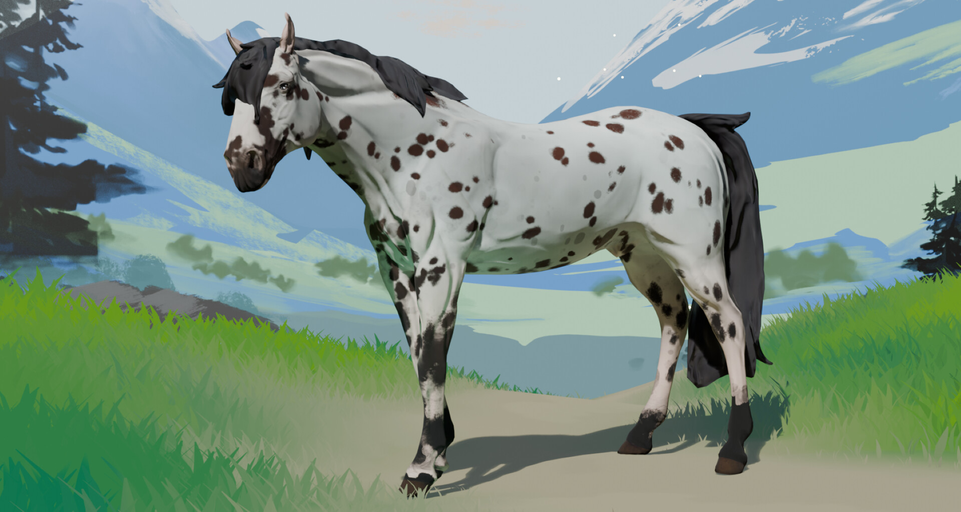 Horses of Gavarnie Screenshot 1