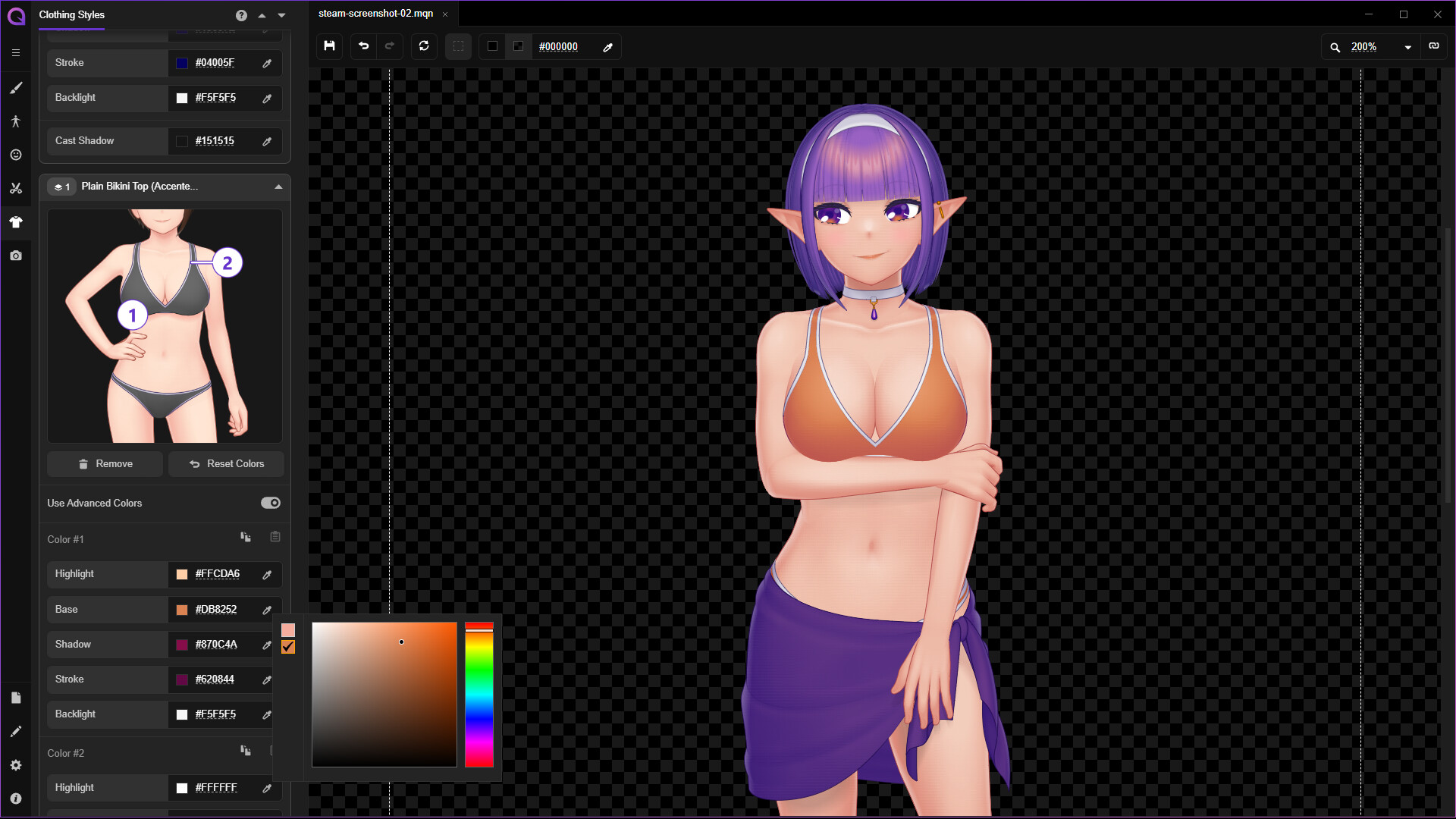 Mannequin Character Generator Screenshot 0