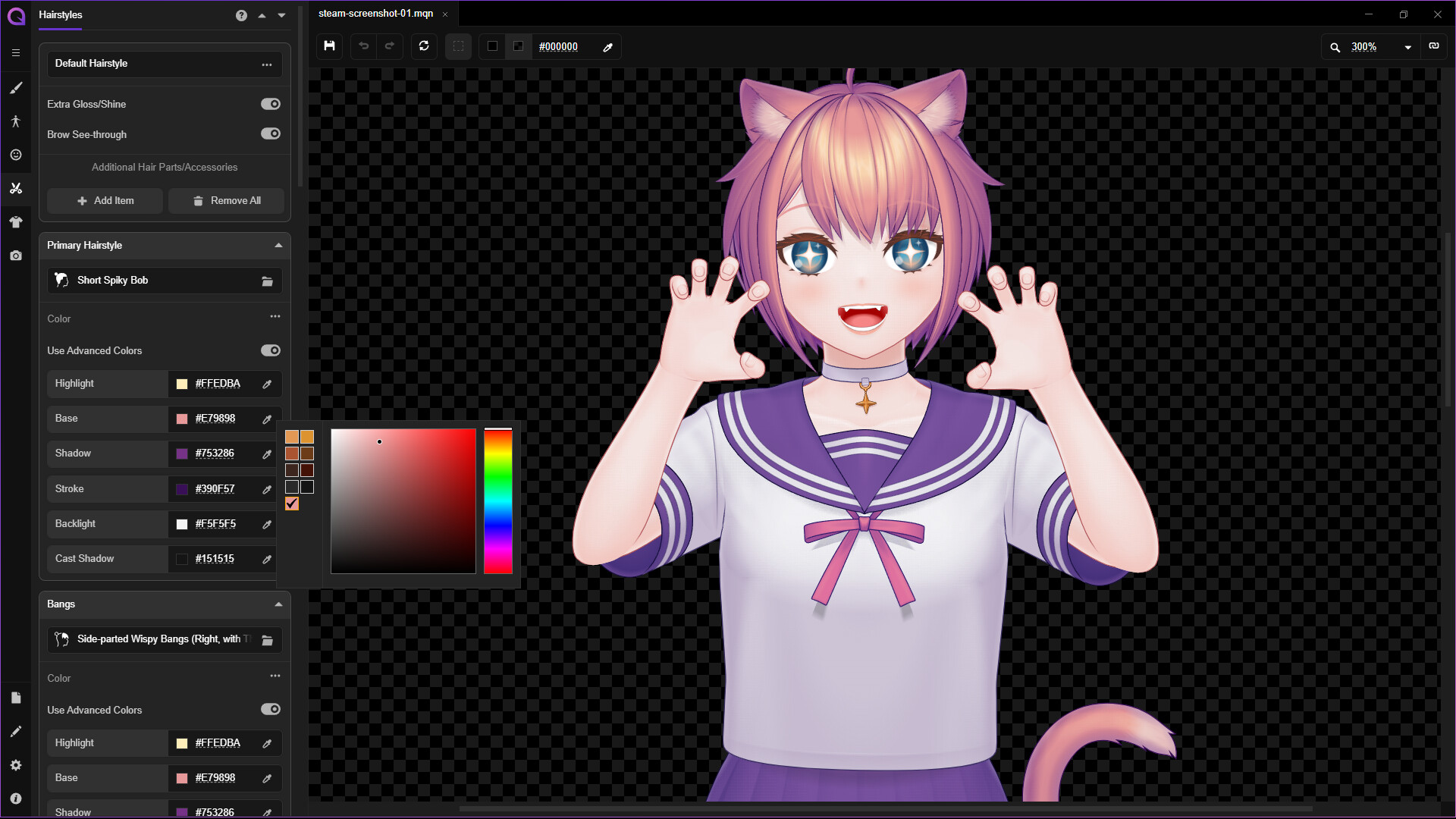Mannequin Character Generator Screenshot 1