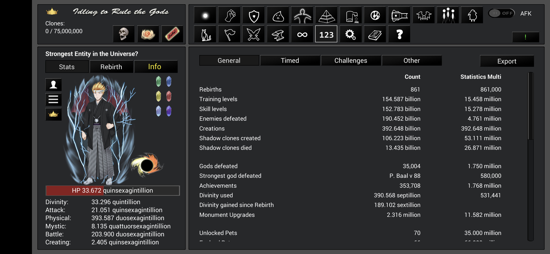 Idling to Rule the Gods Screenshot 5