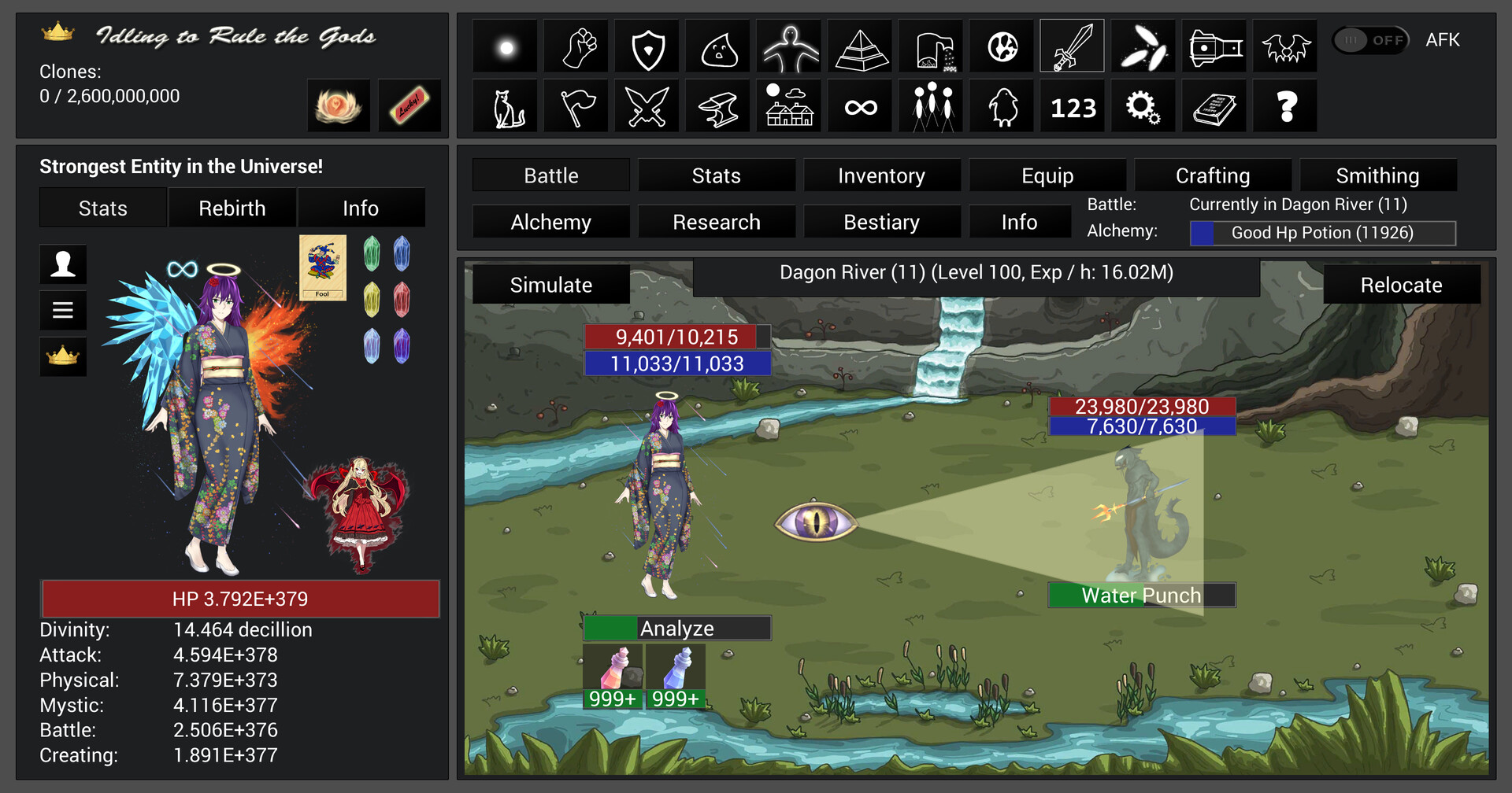 Idling to Rule the Gods Screenshot 2