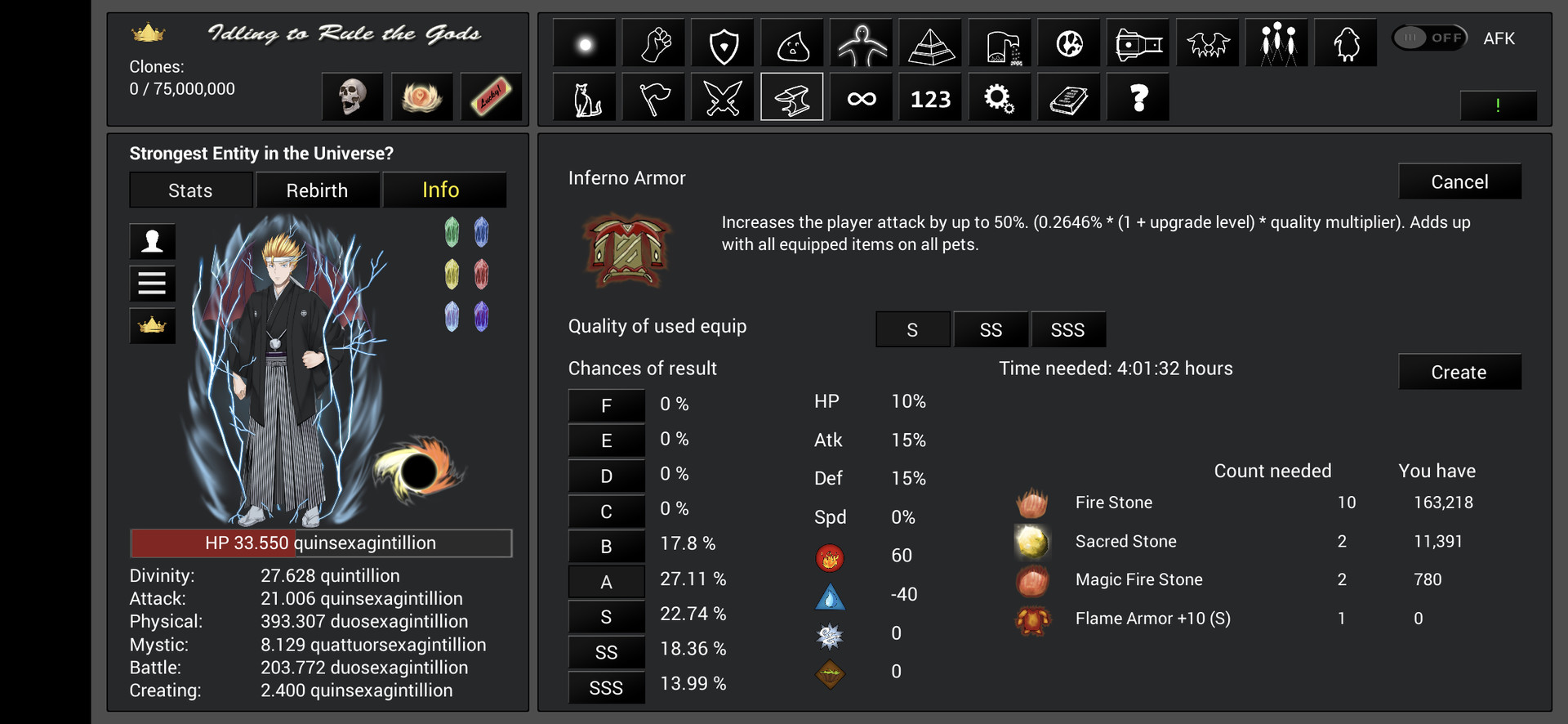 Idling to Rule the Gods Screenshot 3