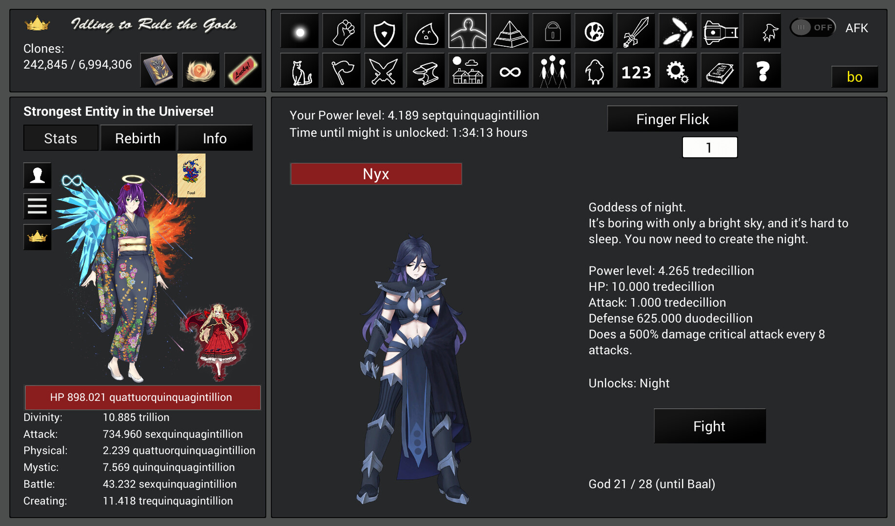 Idling to Rule the Gods Screenshot 0