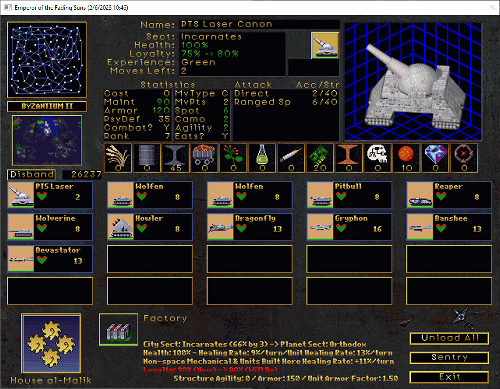 Emperor of the Fading Suns Enhanced Screenshot 28