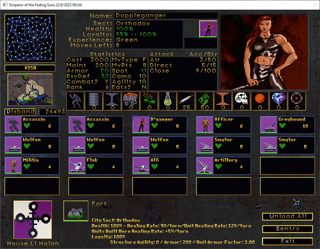 Emperor of the Fading Suns Enhanced Screenshot 0