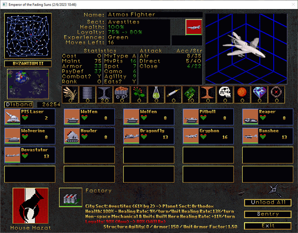 Emperor of the Fading Suns Enhanced Screenshot 7