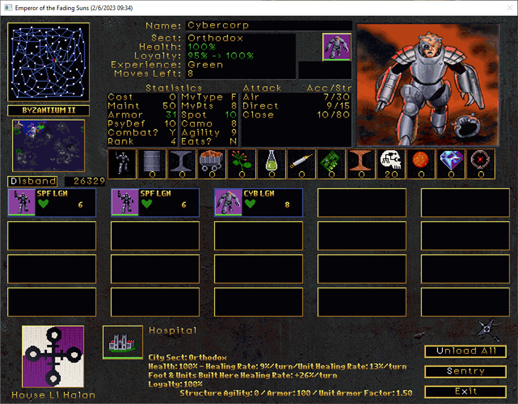 Emperor of the Fading Suns Enhanced Screenshot 25
