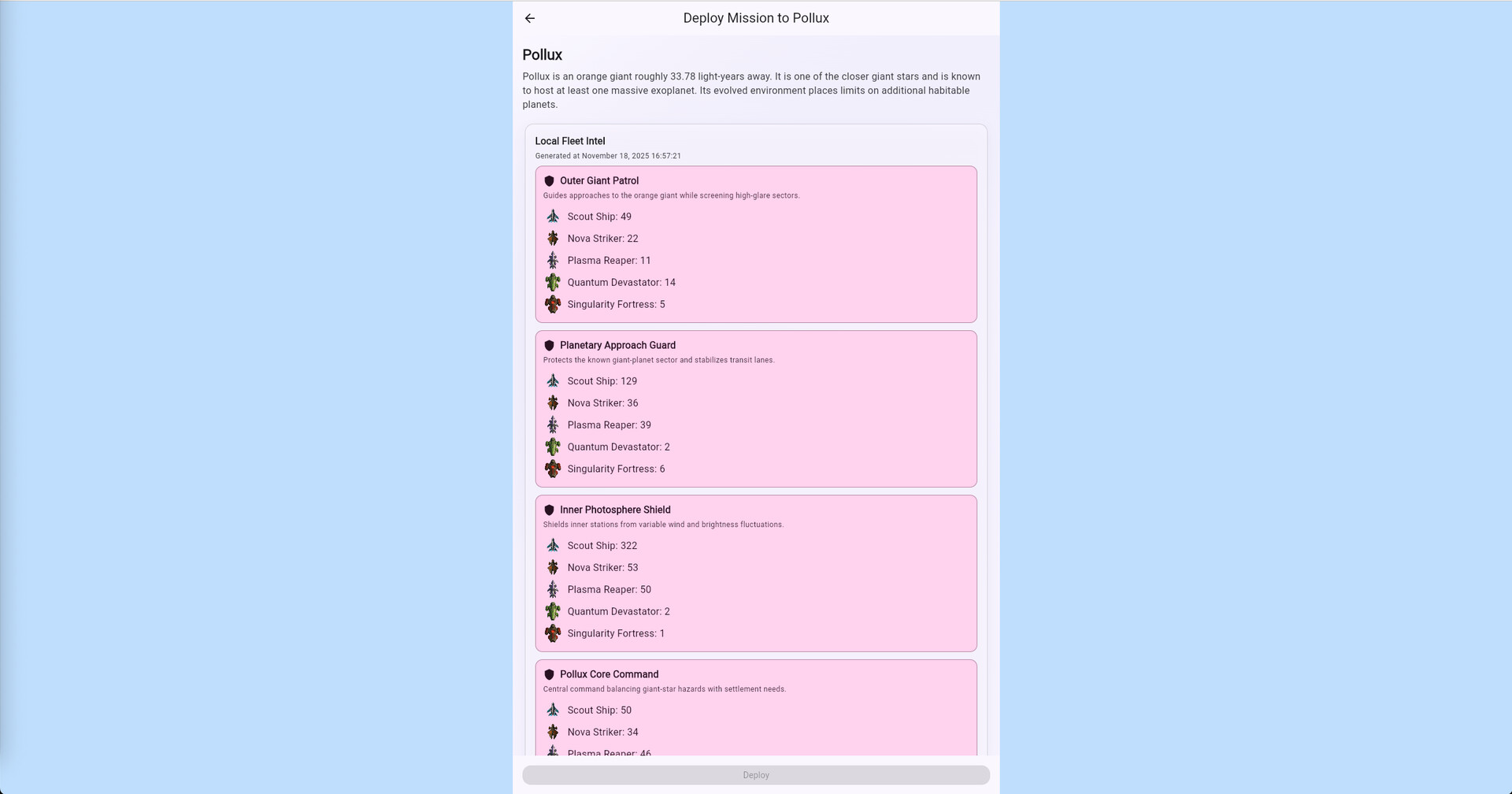 Universe Exploration Screenshot 4