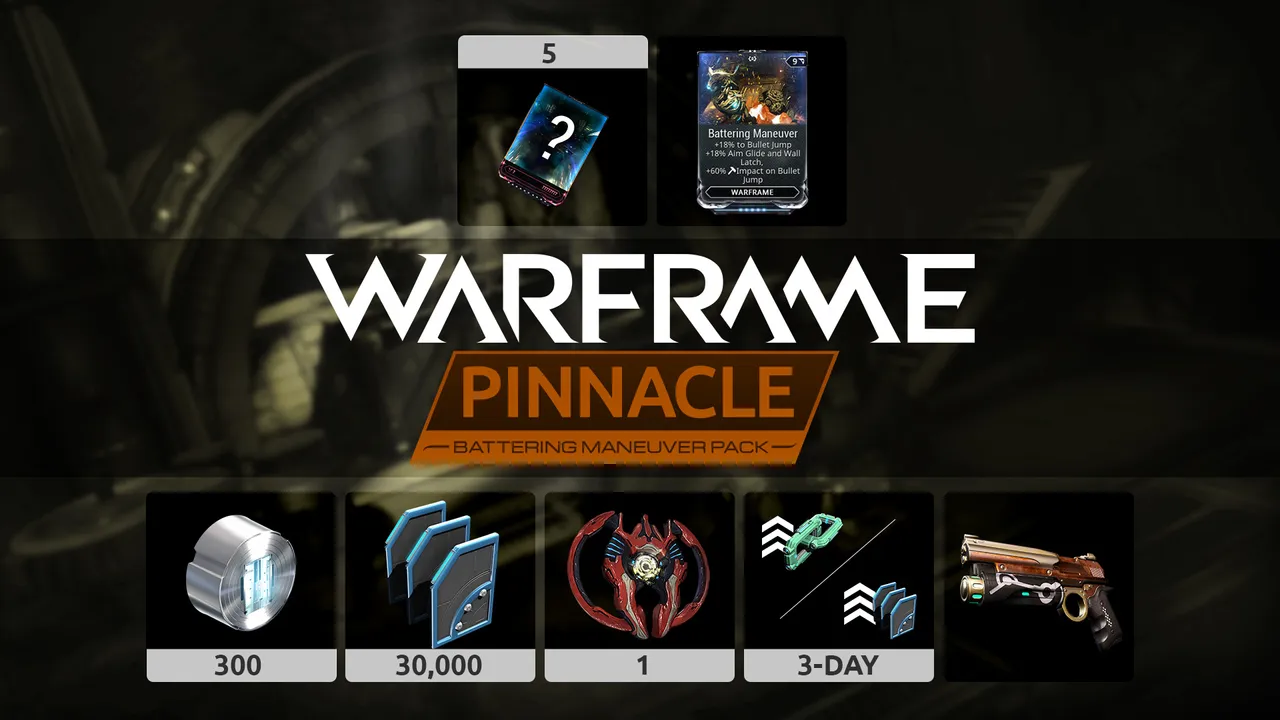 Warframe: Battering Maneuver Pinnacle Pack Screenshot 0