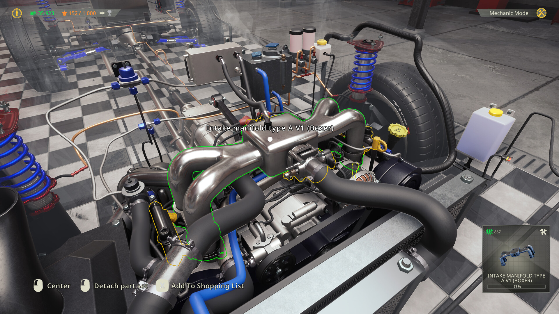 Rally Mechanic Simulator Screenshot 1