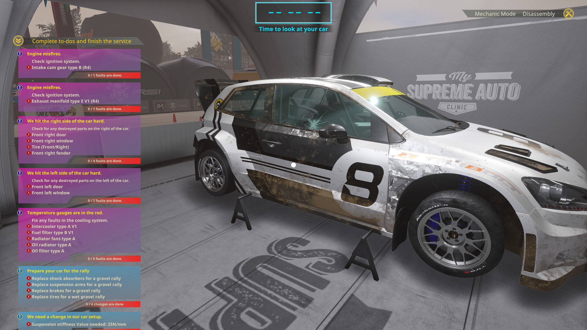 Rally Mechanic Simulator Screenshot 12