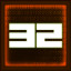 Level 32 icon