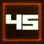 Level 45 icon