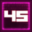 Level 45 icon