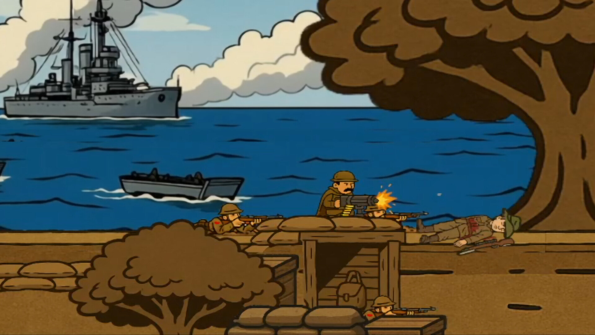 Gallipoli Trenches: The Forgotten Front WW1 Screenshot 1