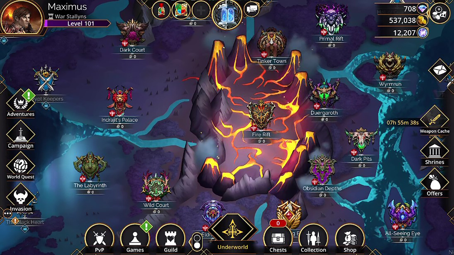 Gems of War - Puzzle RPG Screenshot 8