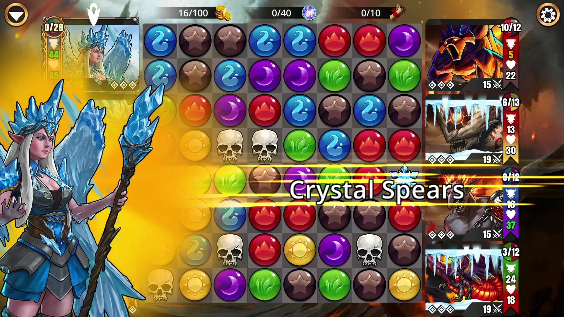 Gems of War - Puzzle RPG Screenshot 3